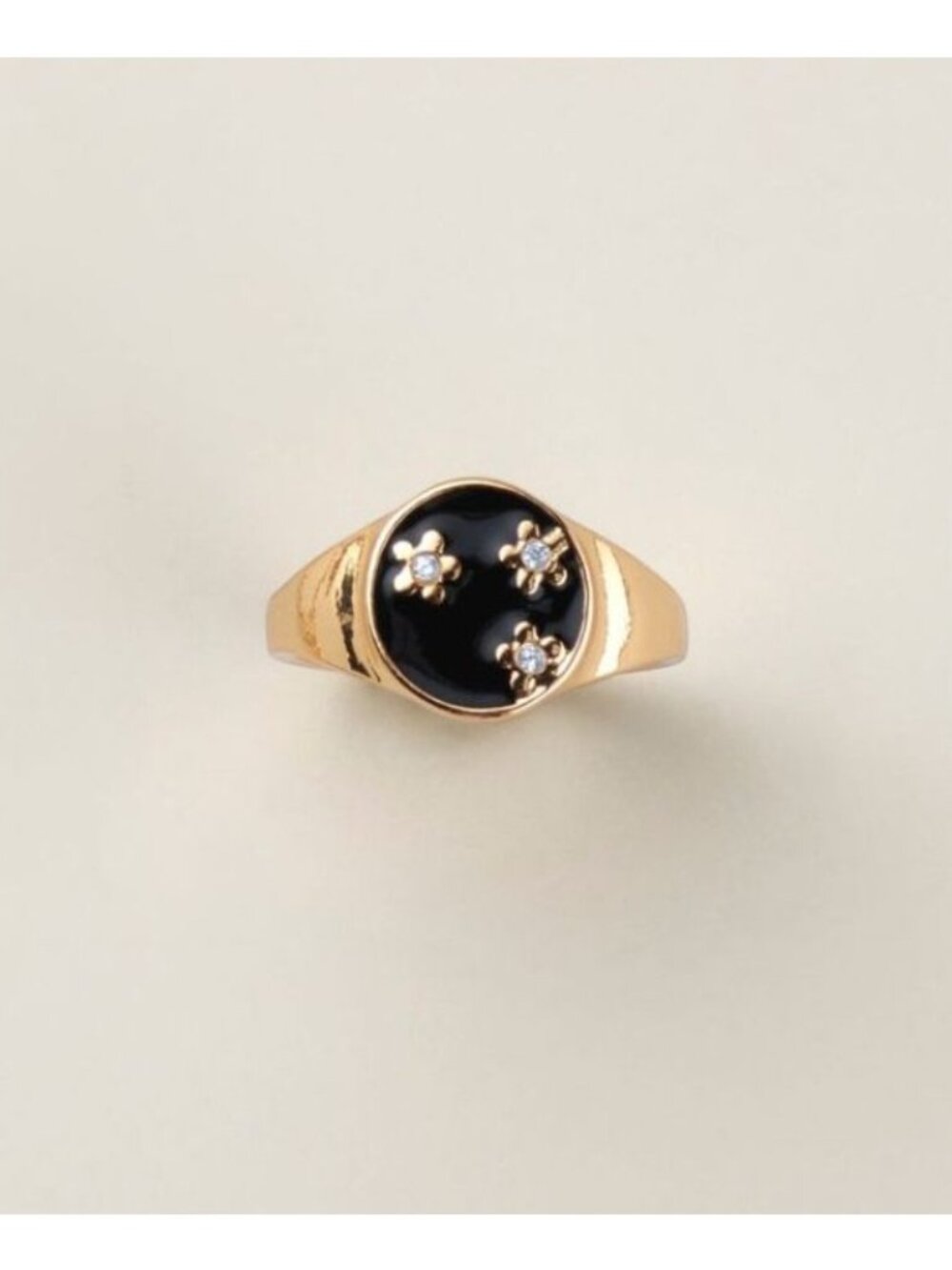 Avon Studio 1886 Noir Bloom Ring-Size 10-New In Box